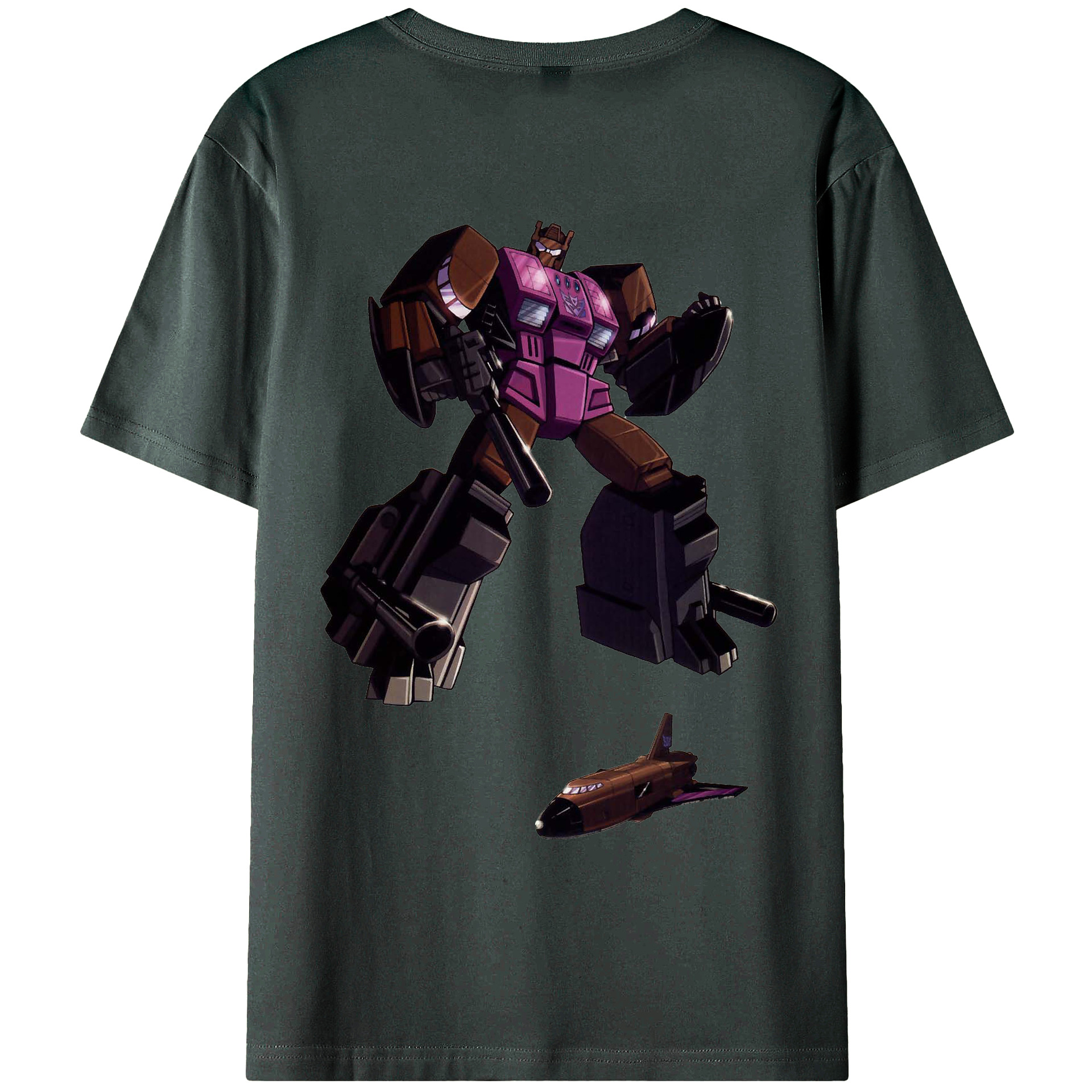 （画像用）  綿100％ メンズ半袖Tシャツ（バックプリント） 通気性